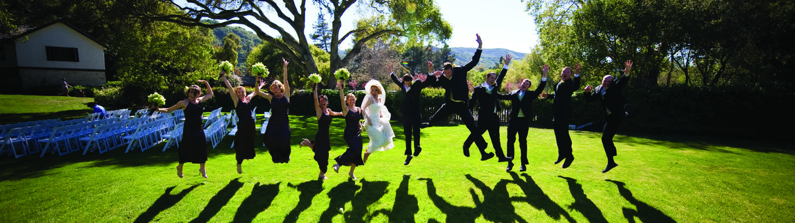 Ranch wedding group