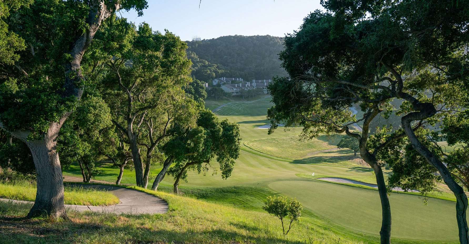 Curated golf course at CVR