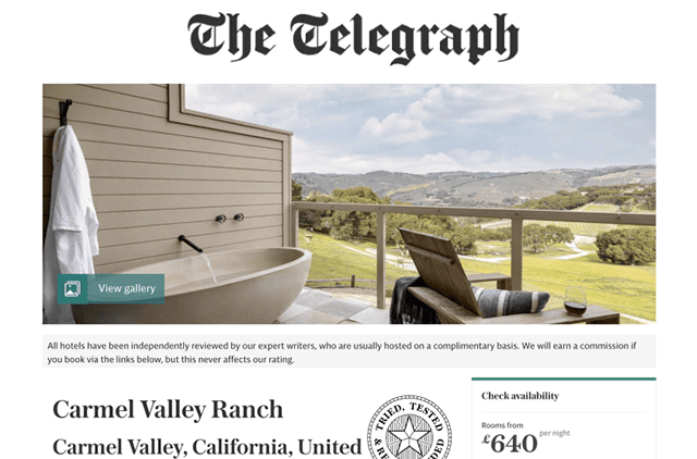 Telegraph Press Release