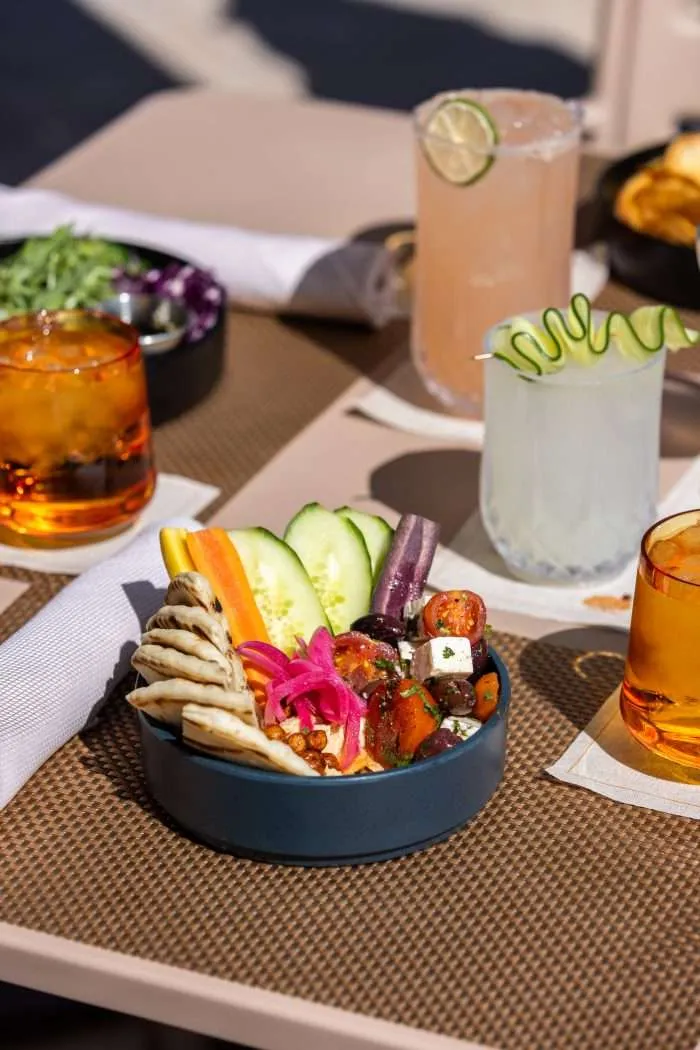 assorted appetizer food bowl